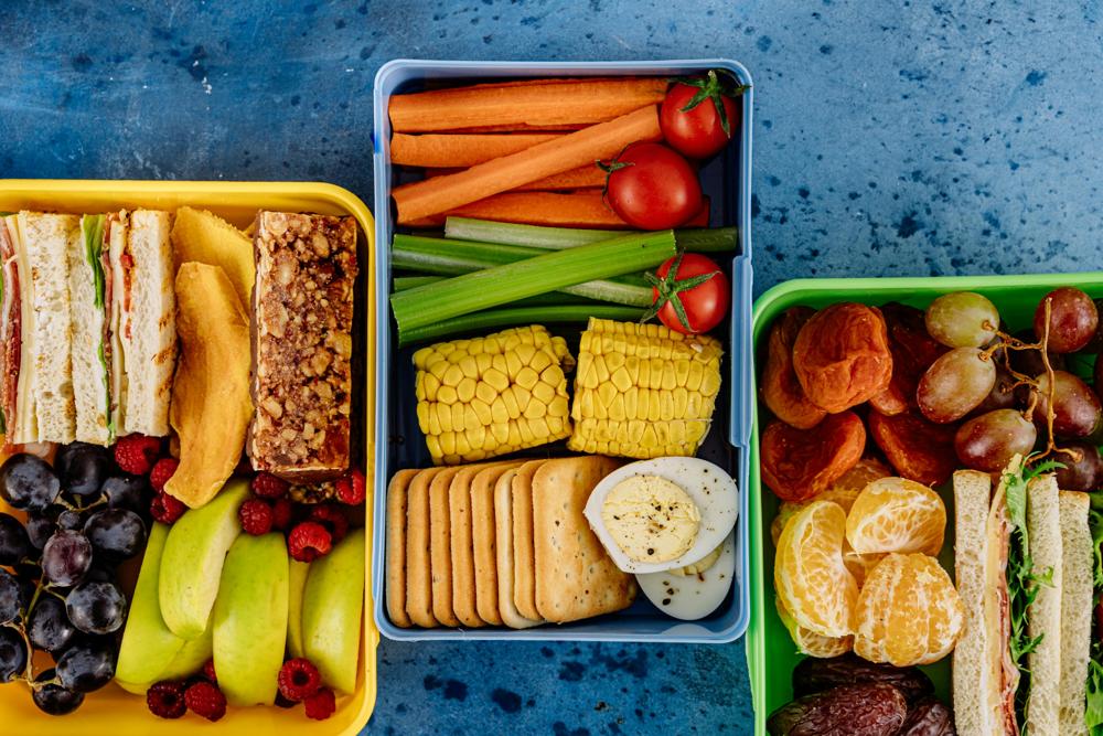 Packing food