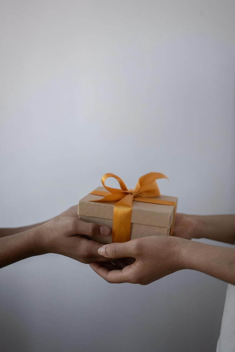 receiving gift